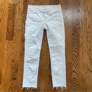 White Calvin Klein Jeans Size 28